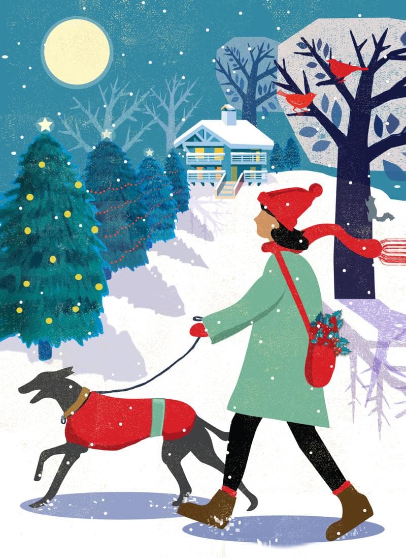 Christmas Dog Walk