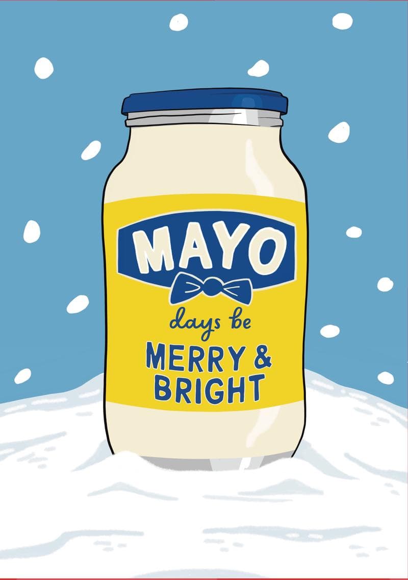 Mayo Days Be Merry and Bright card