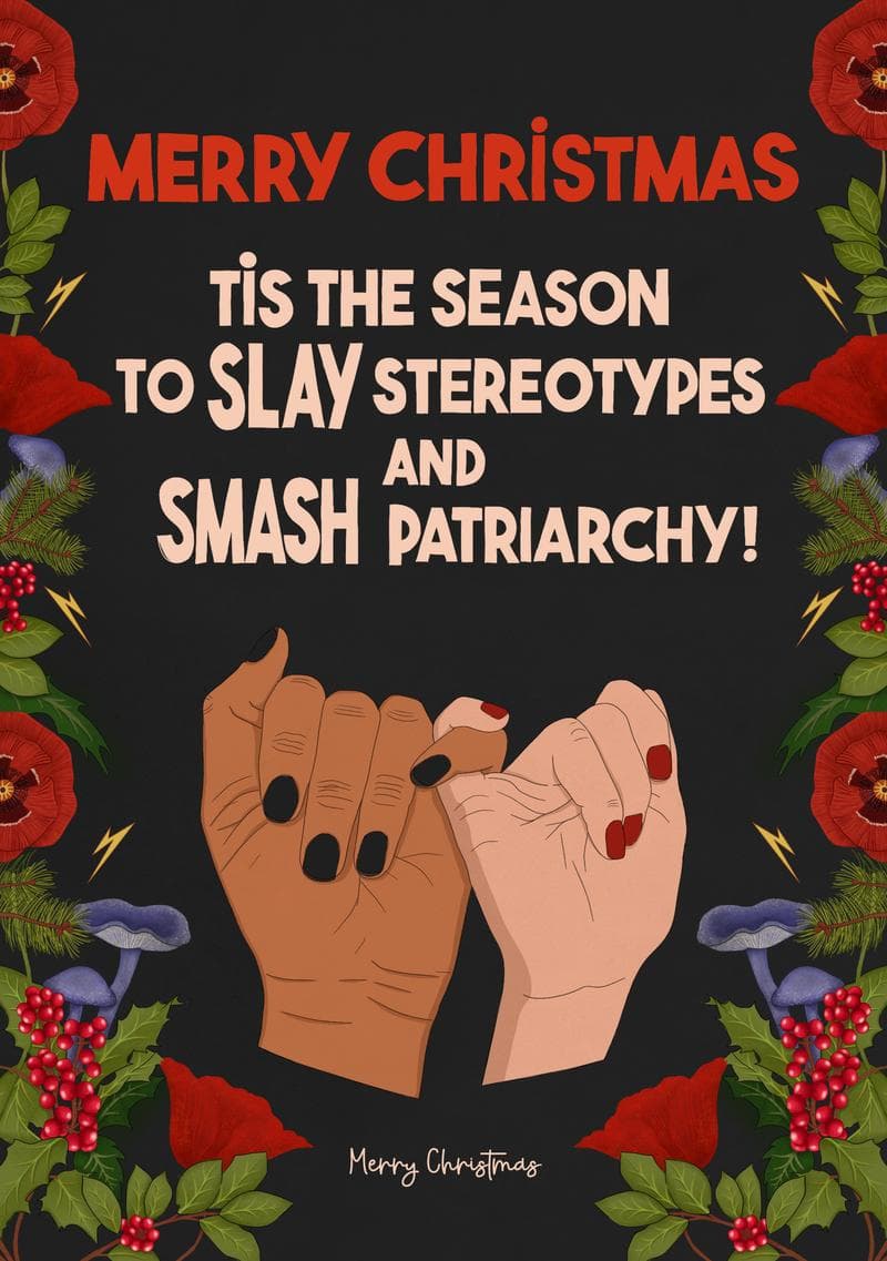 Smash the Patriarchy Christmas