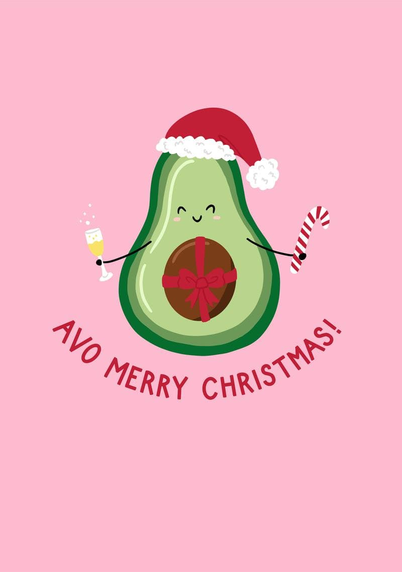 Avocado Christmas Joy
