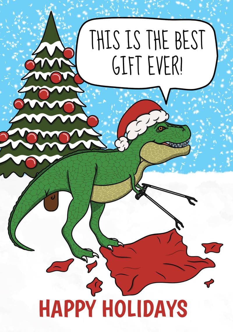 Dinosaur Christmas Gift