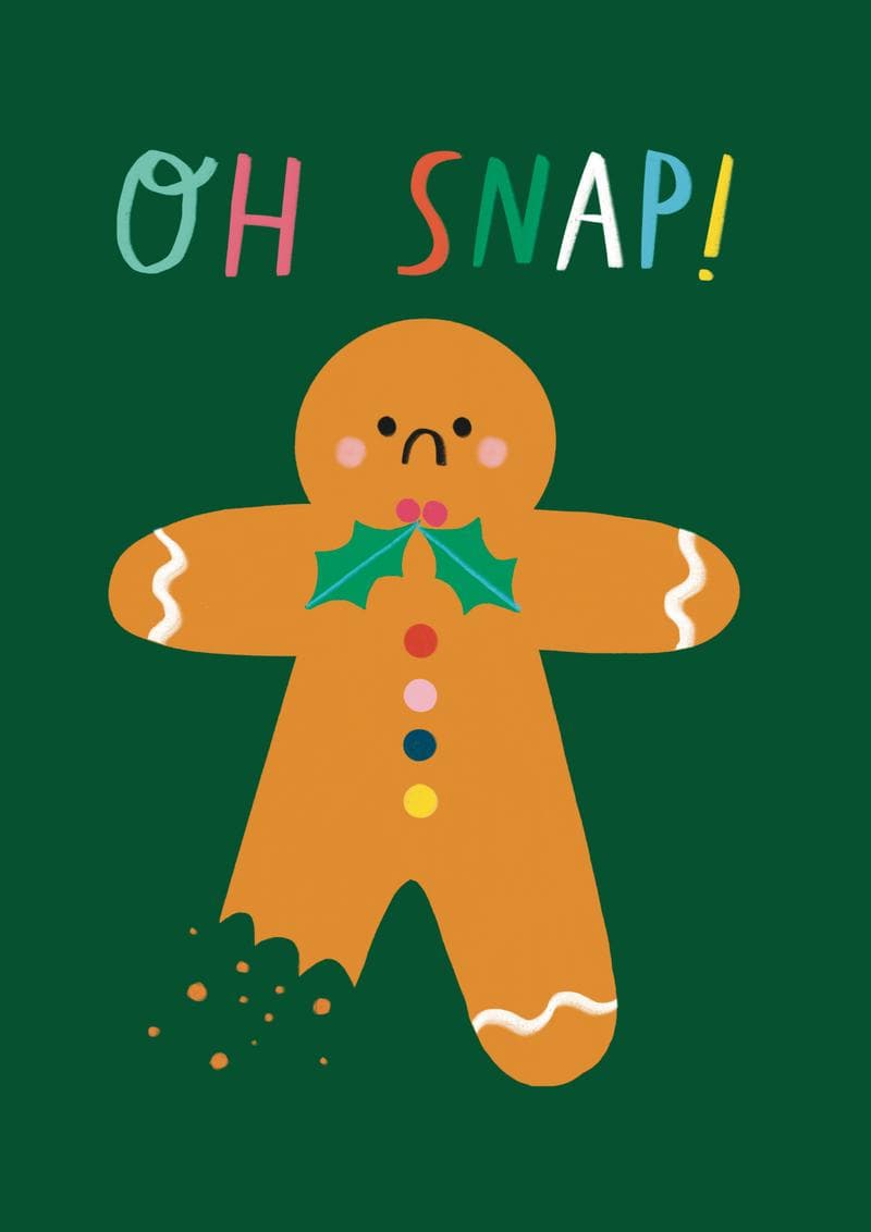 Oh Snap! Gingerbread card