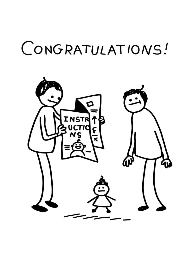 Congratulations New Baby card