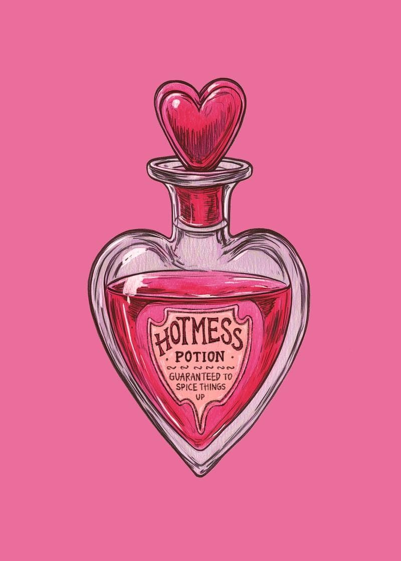 Hot Mess Potion Card card