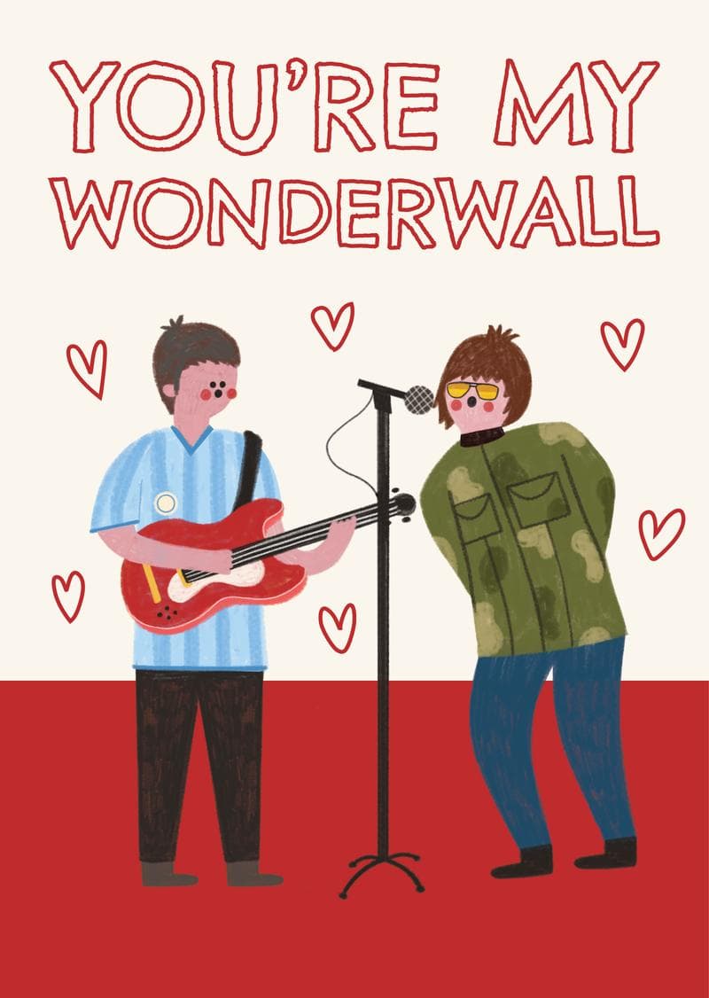 You're My Wonderwall card