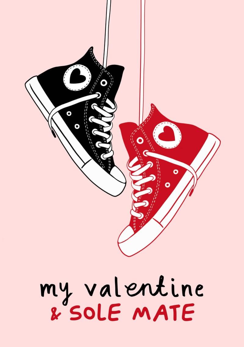 My Valentine & Sole Mate card
