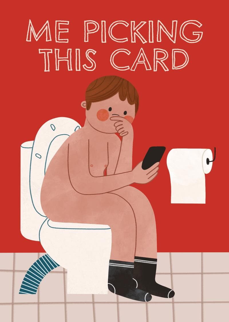 Me Picking This Card card