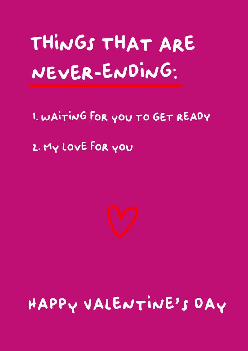 Never-Ending Things