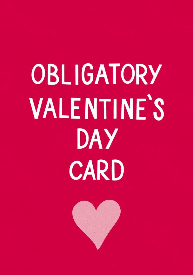 Obligatory Valentine’s Day Card