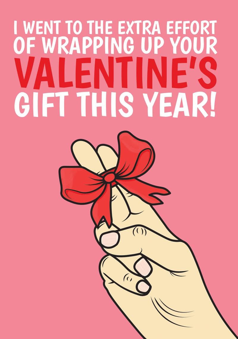 Wrapped Up Valentine's Gift