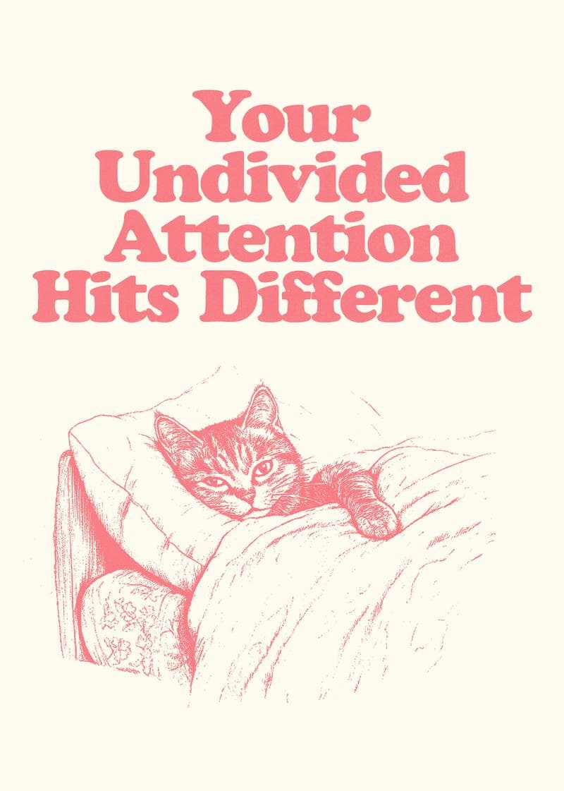 Focused Attender card