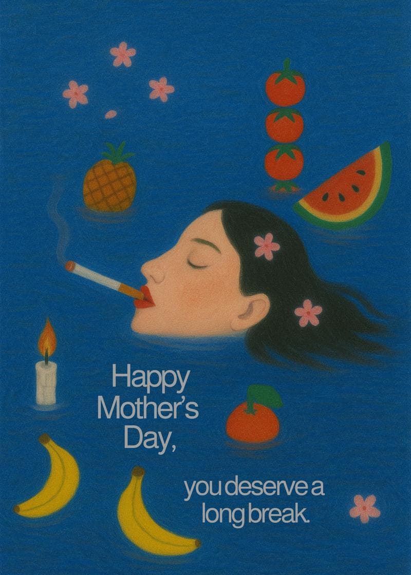 Happy Mother's Day, You Deserve a Cigarette card