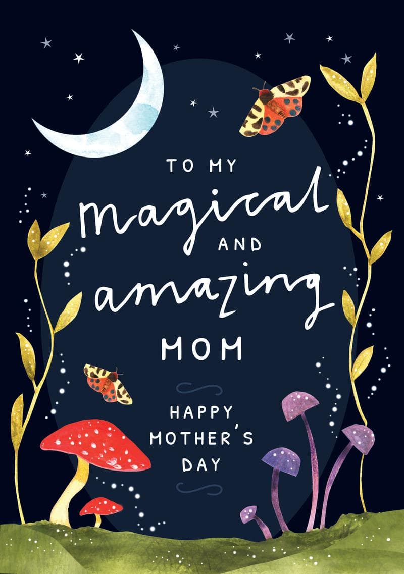 Magical and Amazing Mom Card card