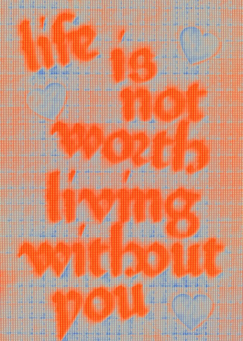 Life Not Worth Living Without You Card card