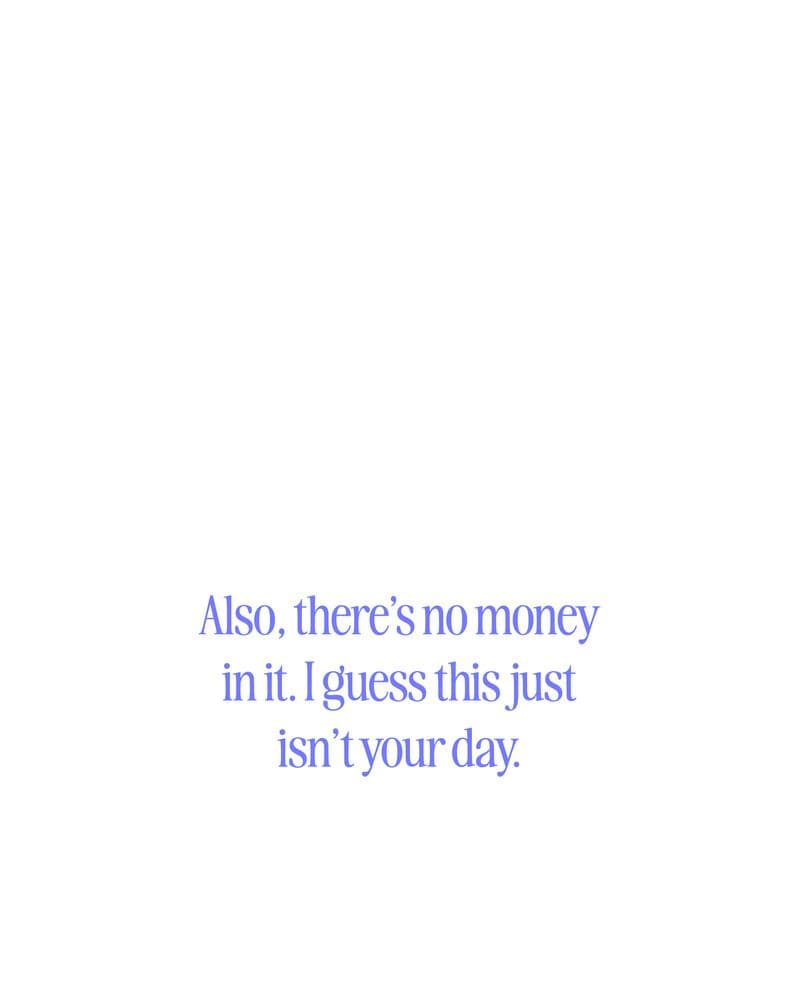 No Money, No Luck Birthday Card card