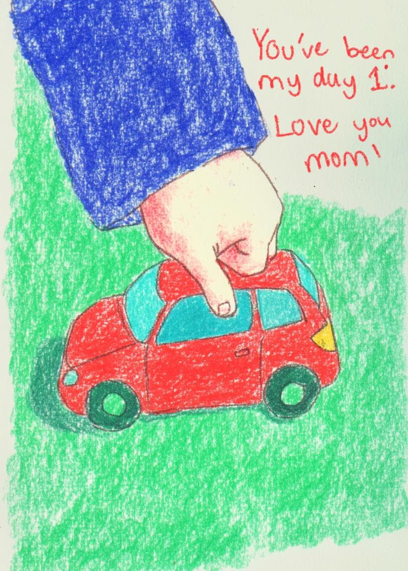 Day One Mom Card card