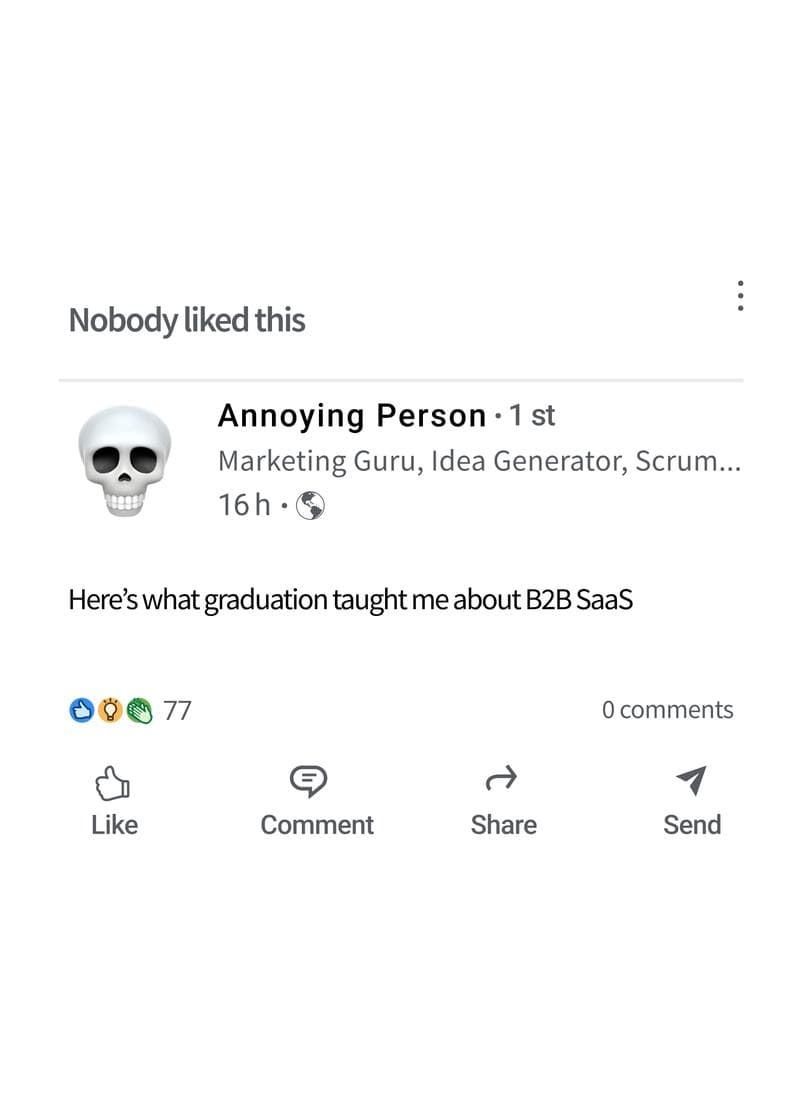 A Graduation Post That Didn’t Land card
