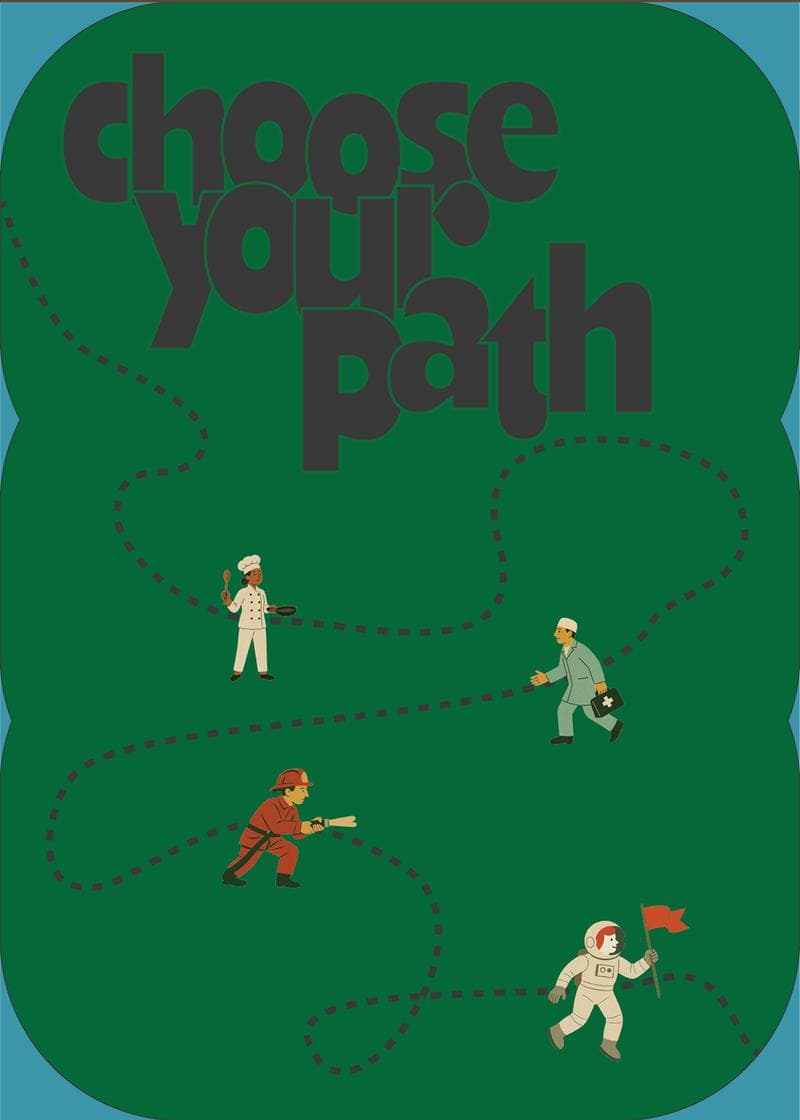 Choose Your Path Career Card card
