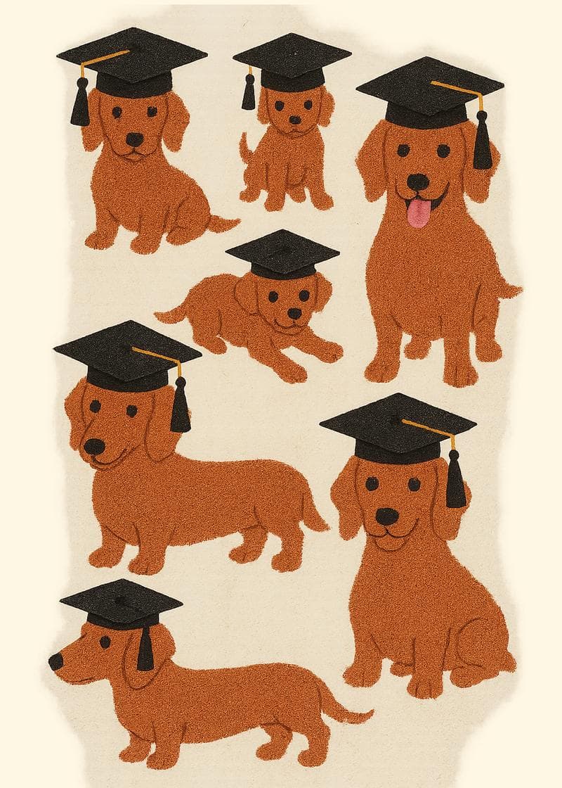 Graduation Day for Good Boys Card card
