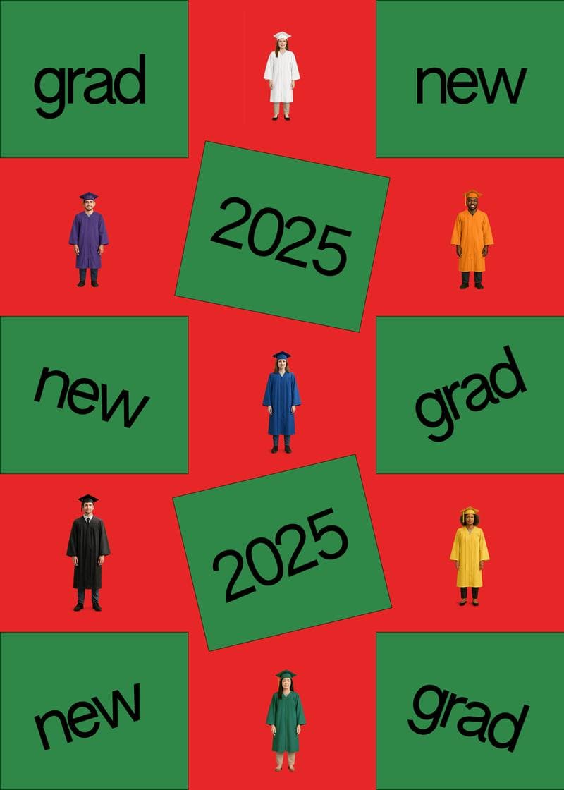 New Grad Class of 2025 Card card