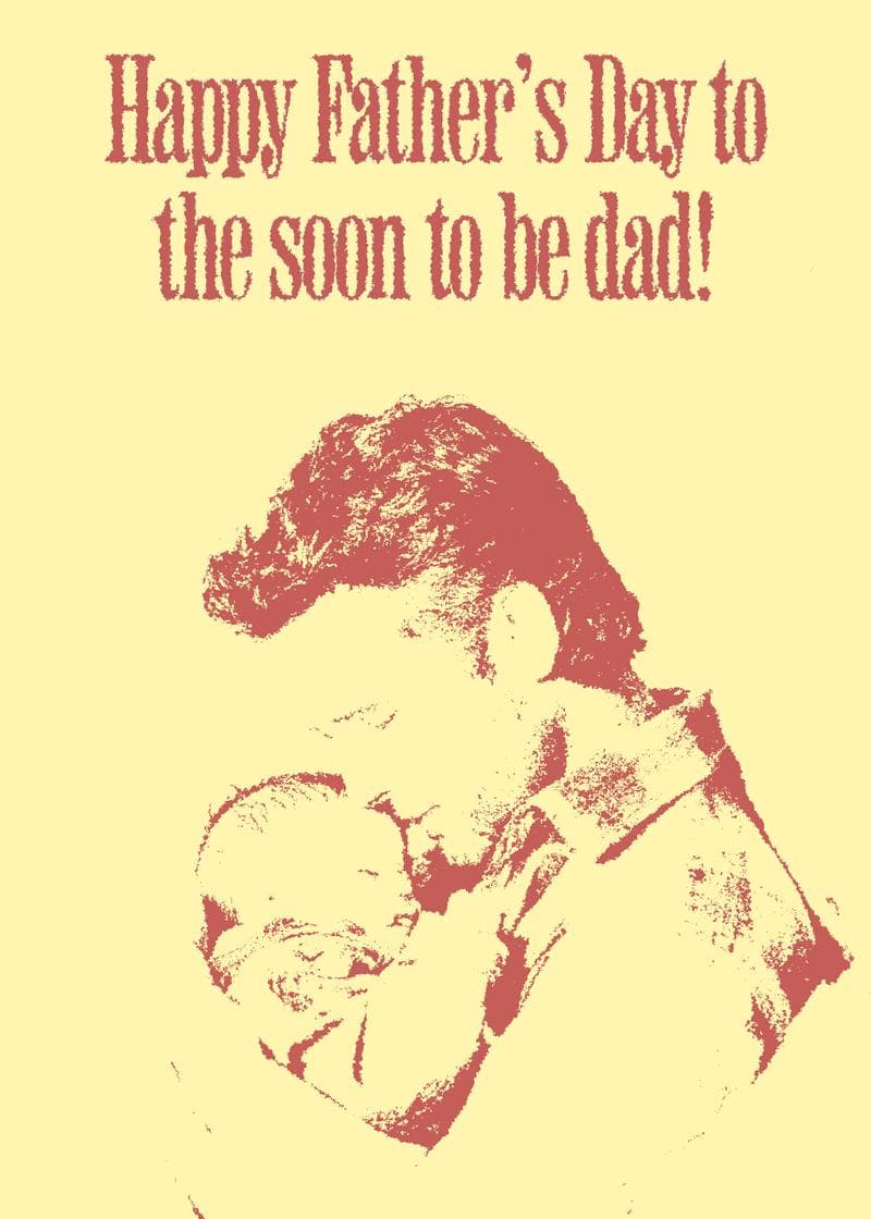 Happy Father’s Day Soon-to-Be Dad Card card