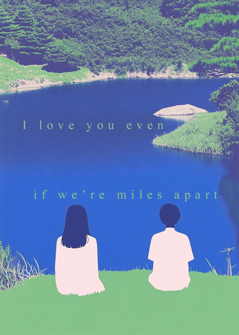 Love You Miles Apart Card card