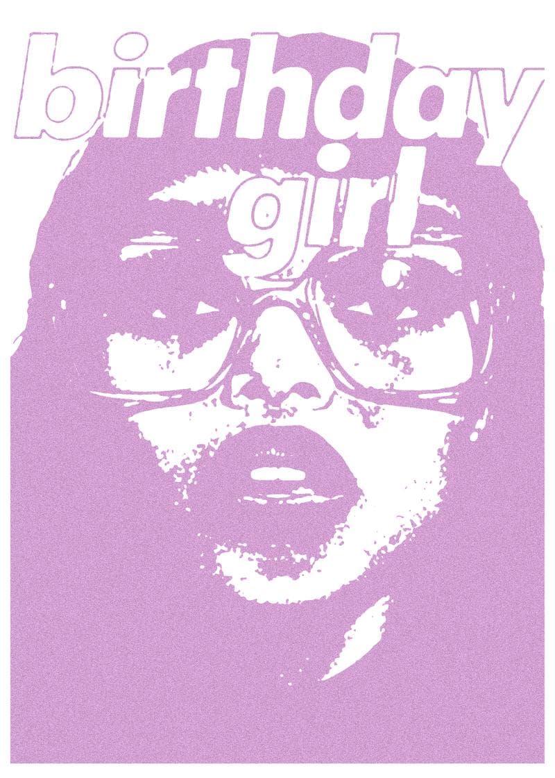 Birthday Girl card