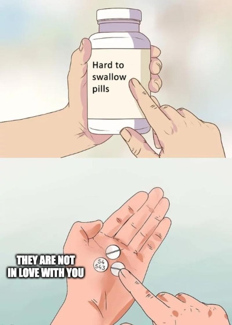 Hard to Swallow Love Truths Card card