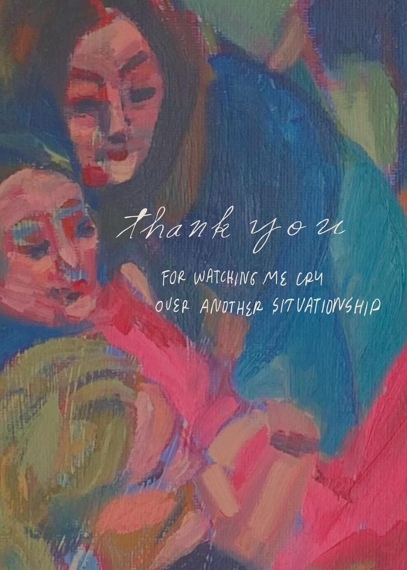 Thank You for Watching Me Cry Card