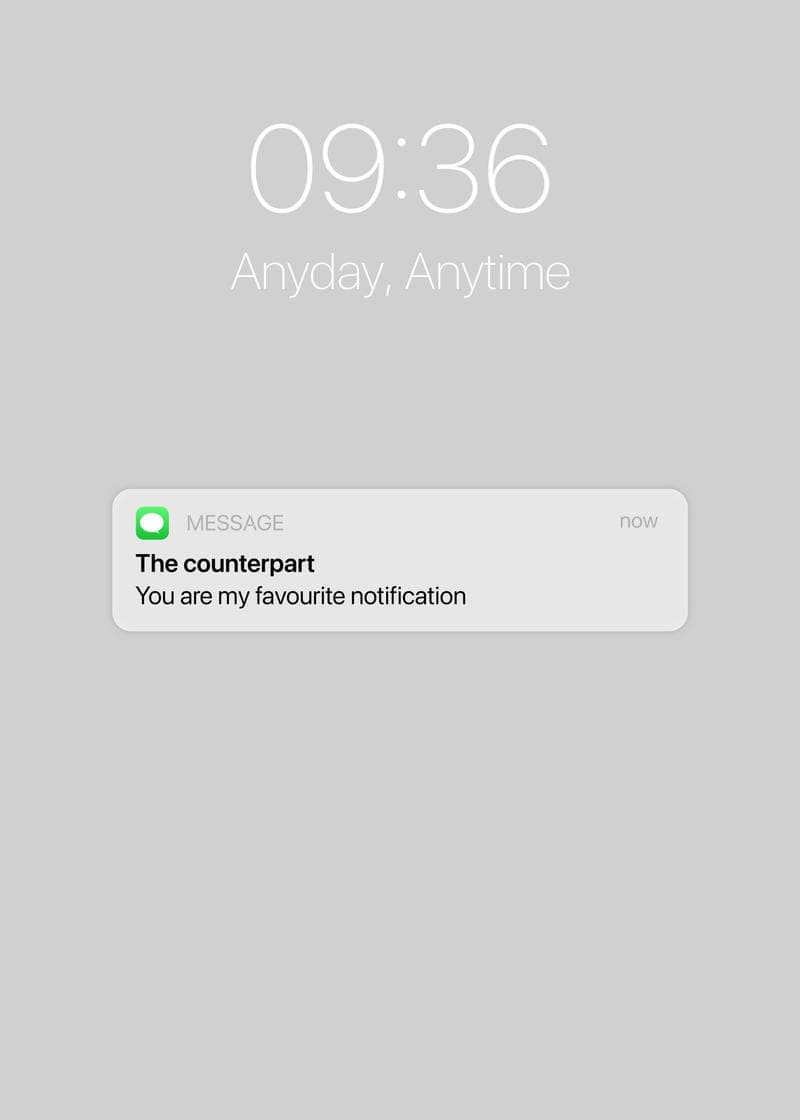 You Are My Favourite Notification Card