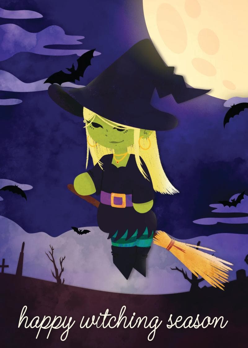 Happy Witching Season Card