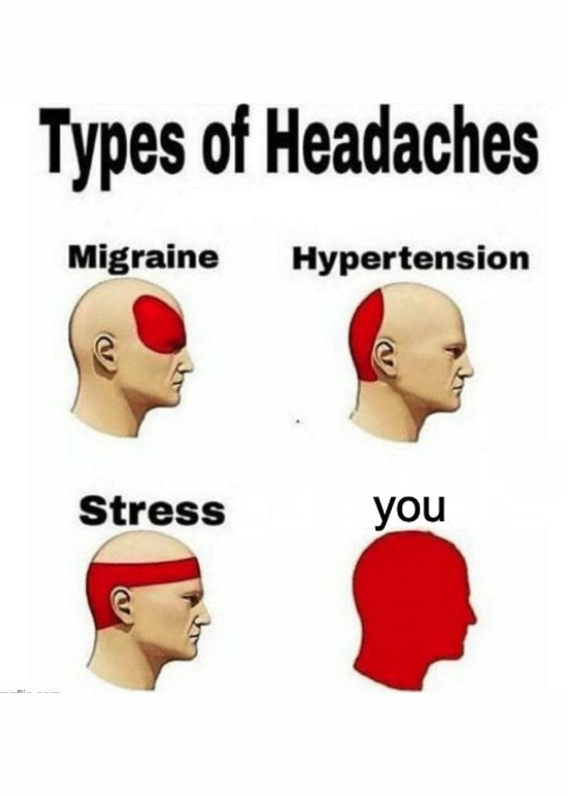 You're the Headache Card card