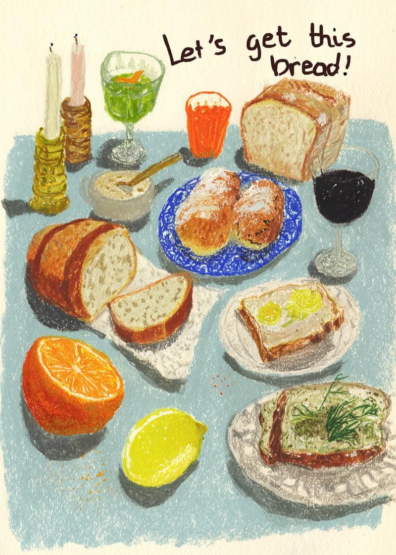 Let’s Get This Bread Card card