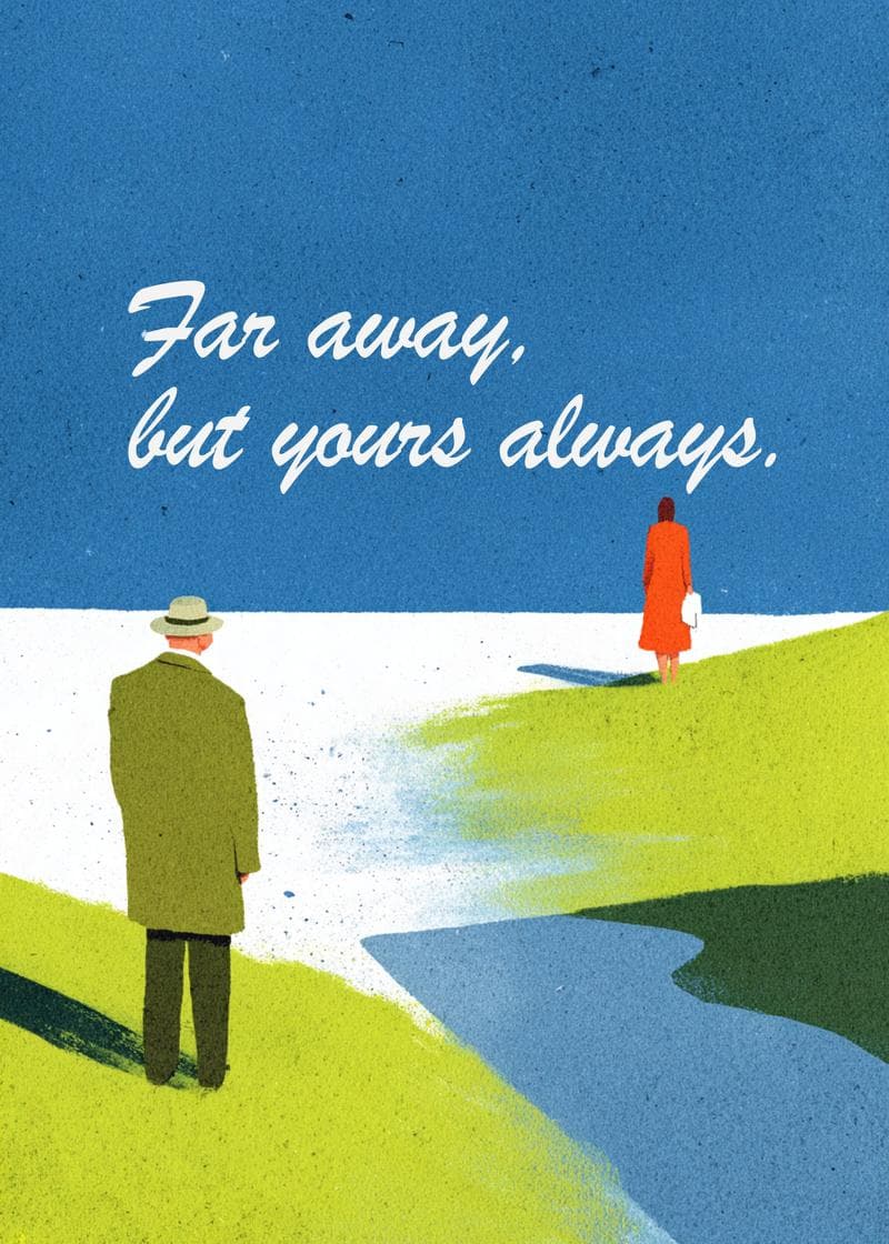 Always Yours, No Matter the Distance card