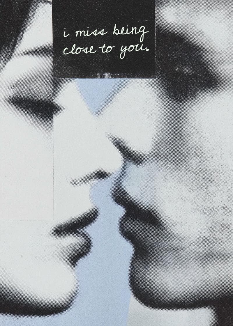 miss being close to you card