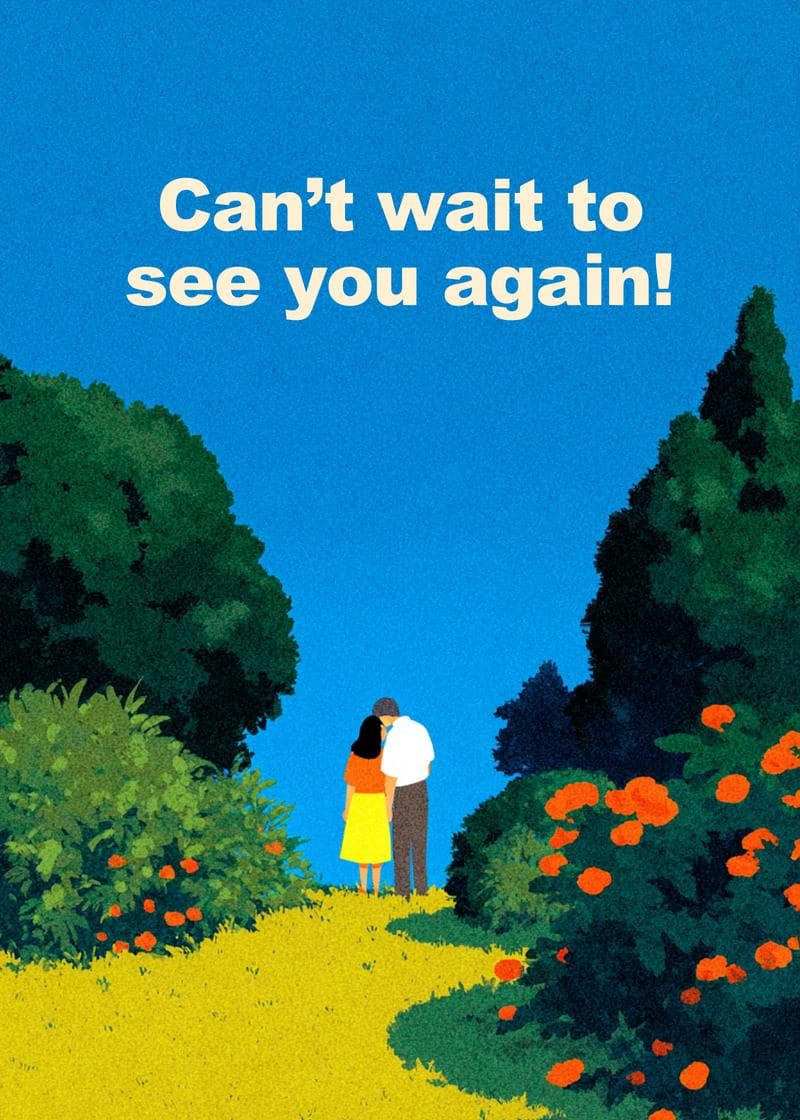 Can't Wait to See You Again card
