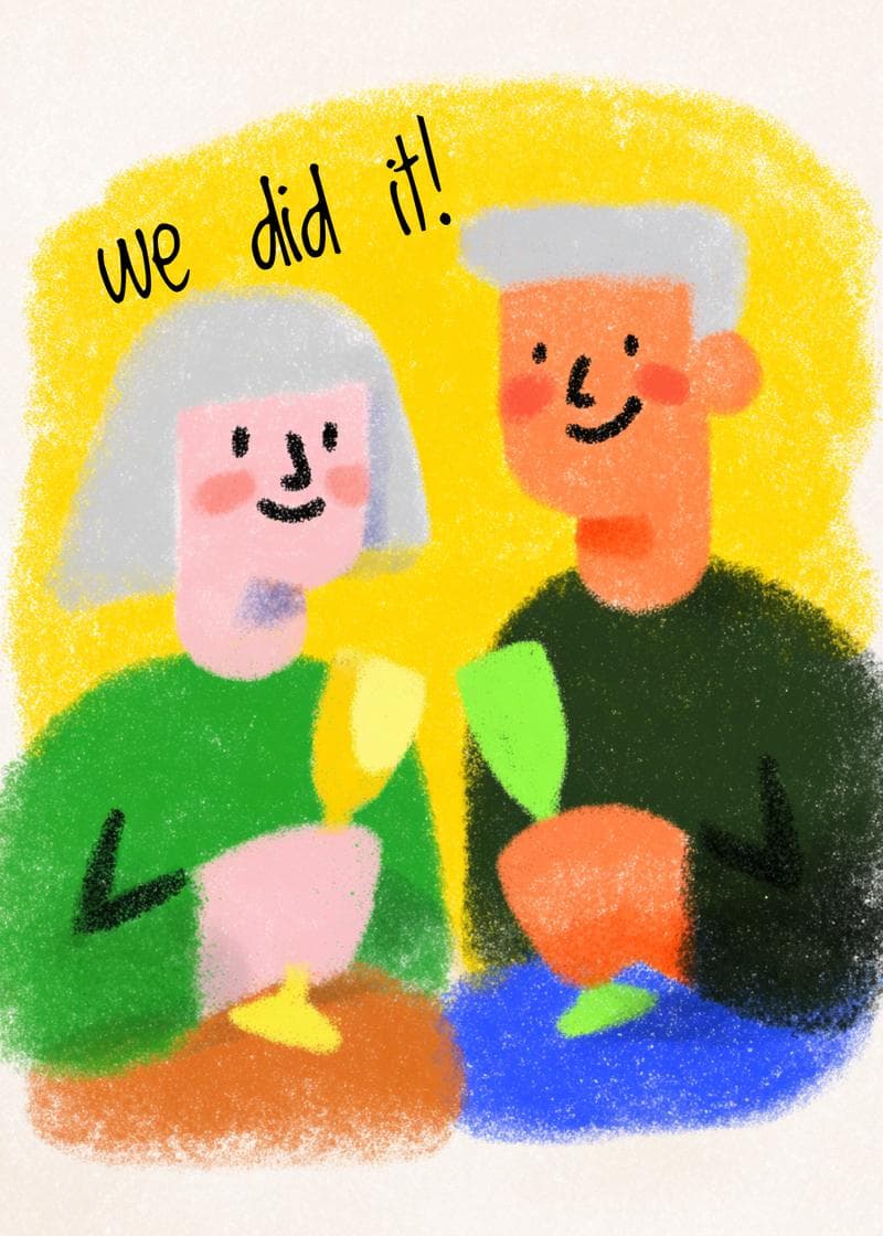 Cheers to Success! card