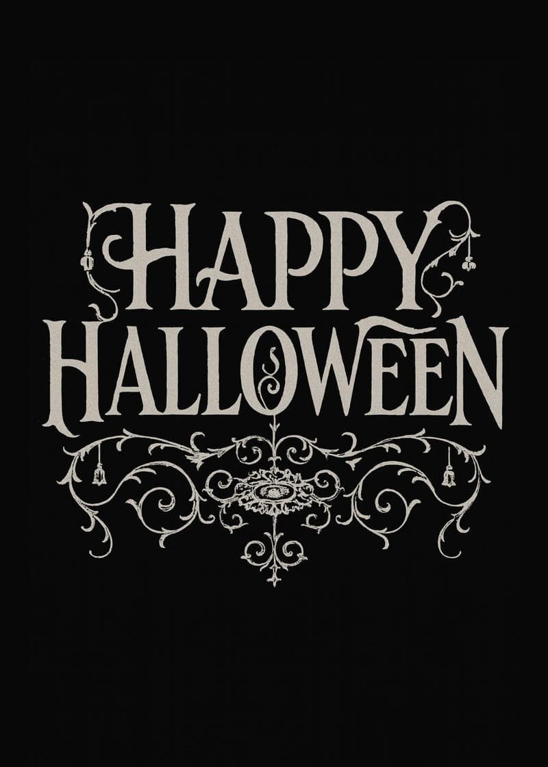 Spooky Halloween Greetings card