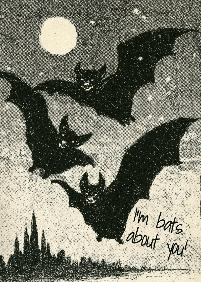 I'm Bats About You Card card
