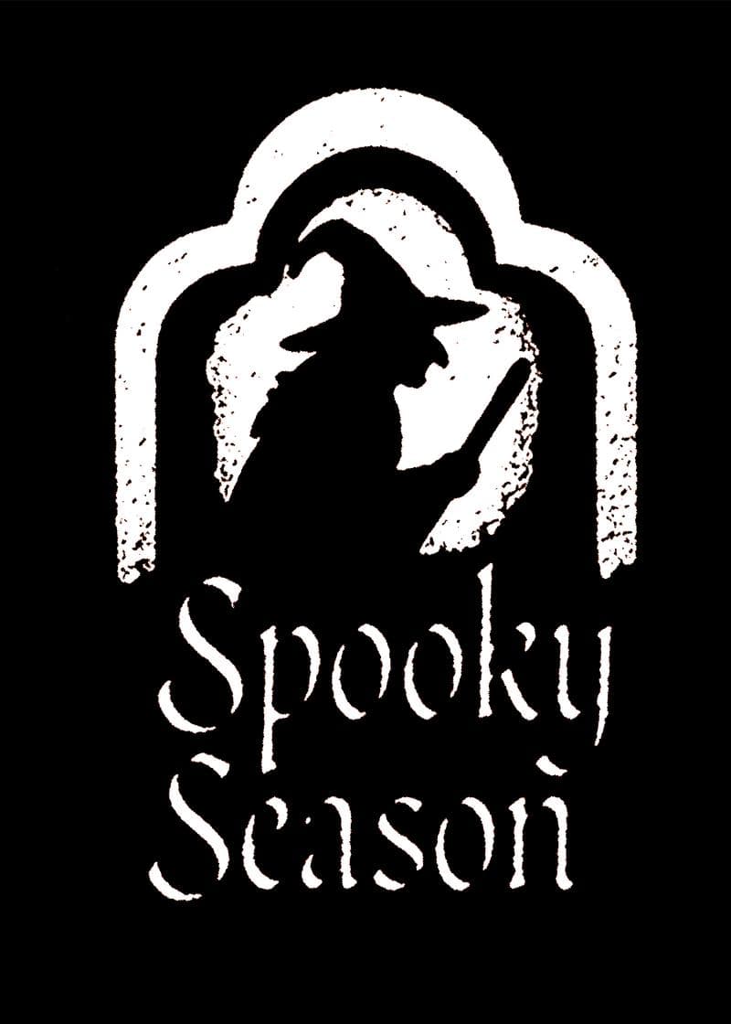 Spooky Season Witch Card card