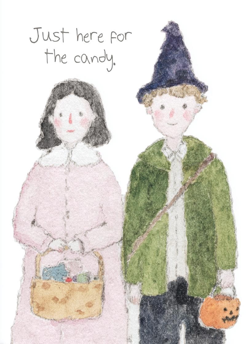 Sweet Tooth Halloween Card card