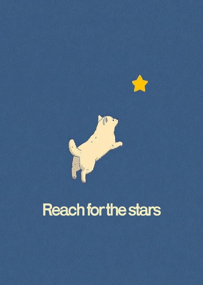 Reach for the Stars Card card