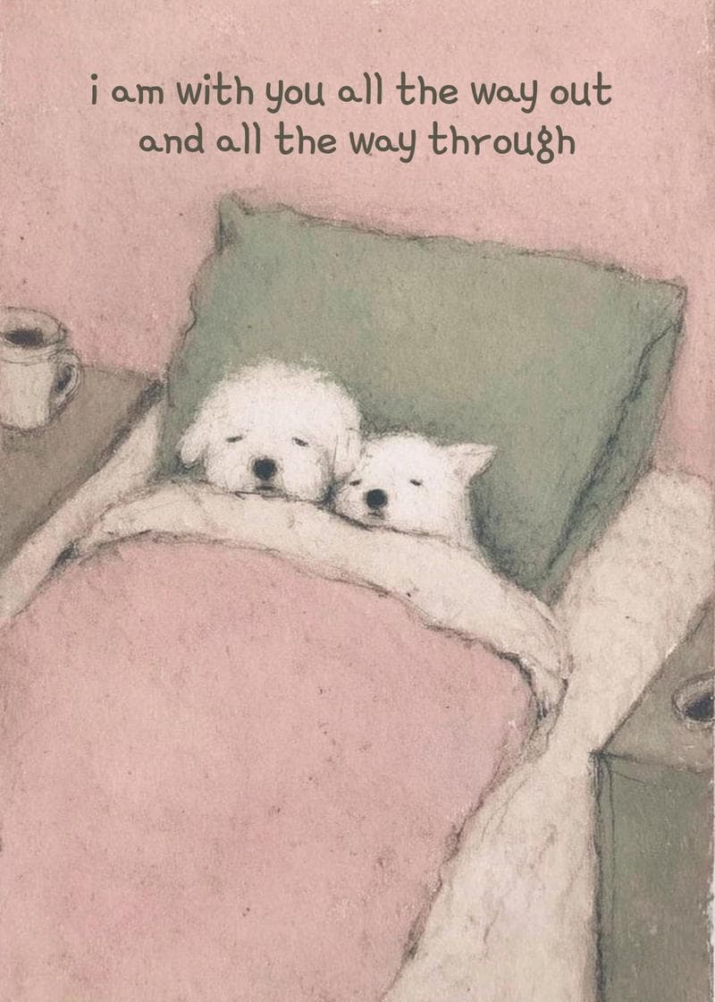 Cozy Companionship Card card