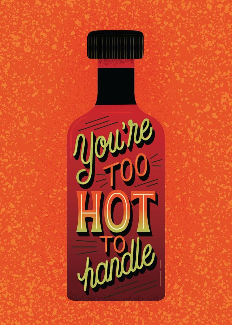 Too Hot to Handle Card