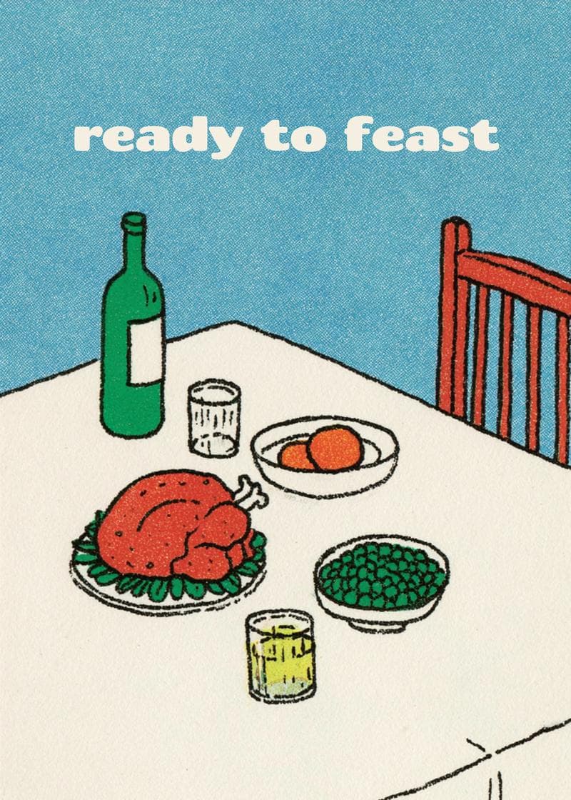 Feast Ready Celebration Card card