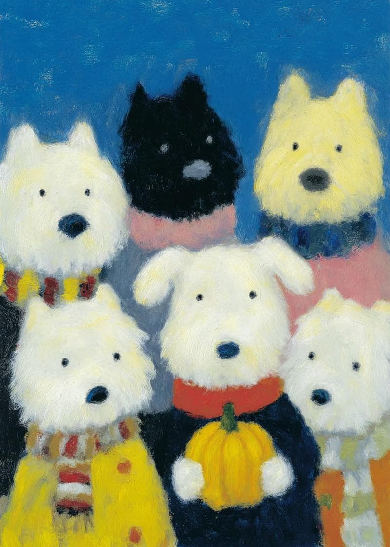 Adorable Pups card