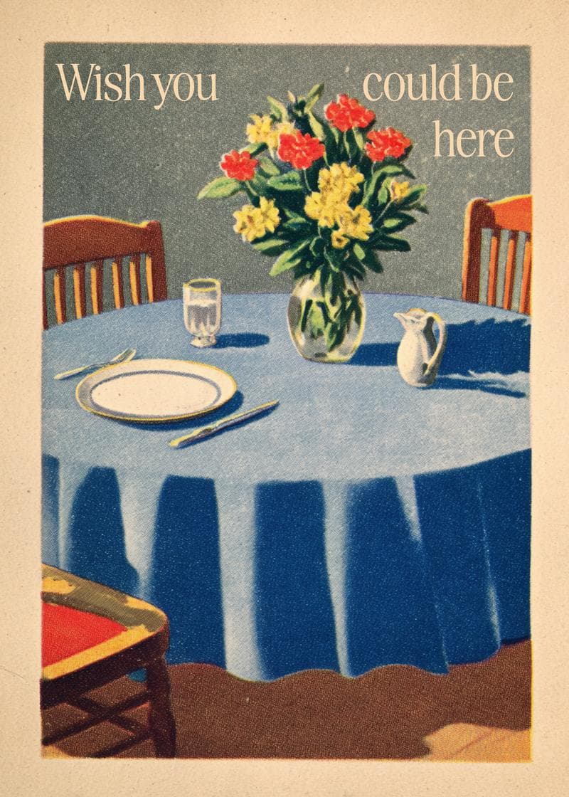 Wish You Were Here Card card