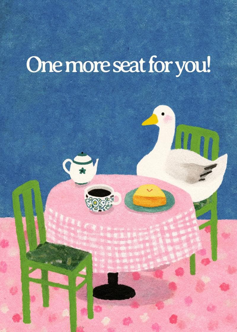 Invite to Tea Time Fun card