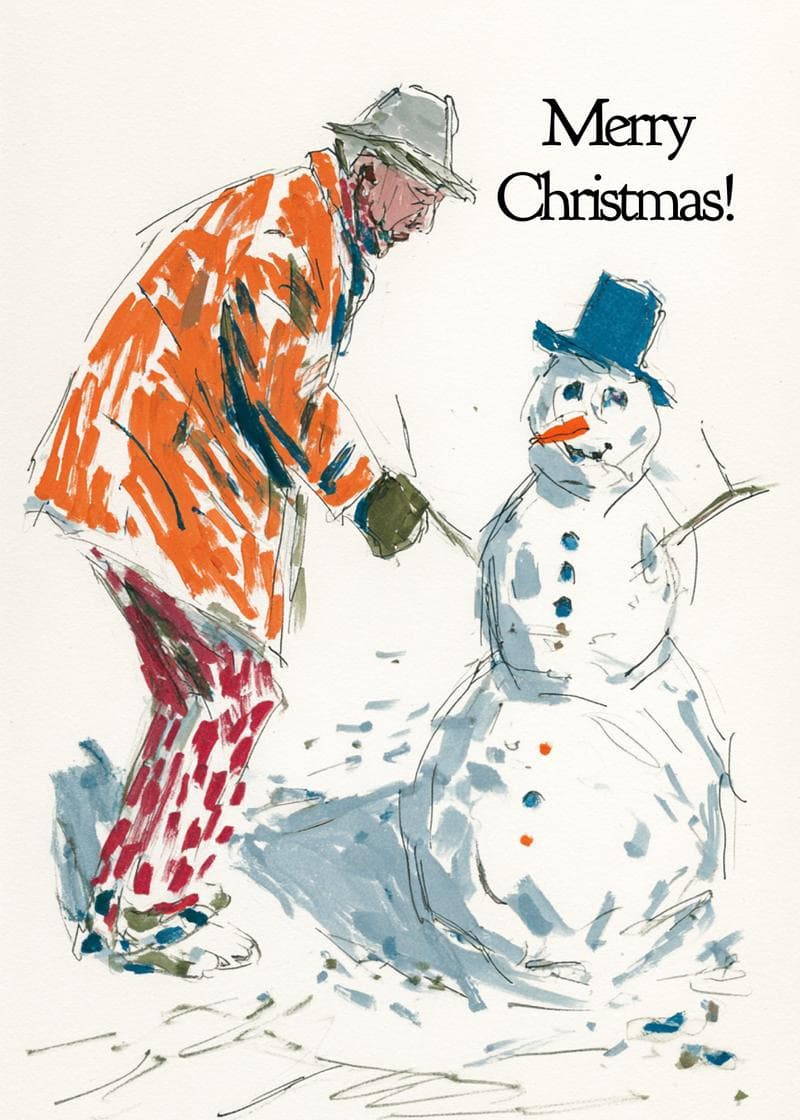 Snowy Christmas Cheer Card card