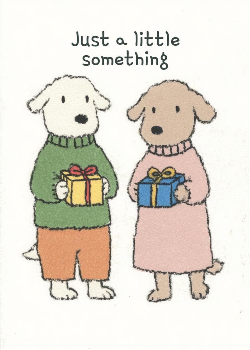 Cute Dogs Thank You Card card